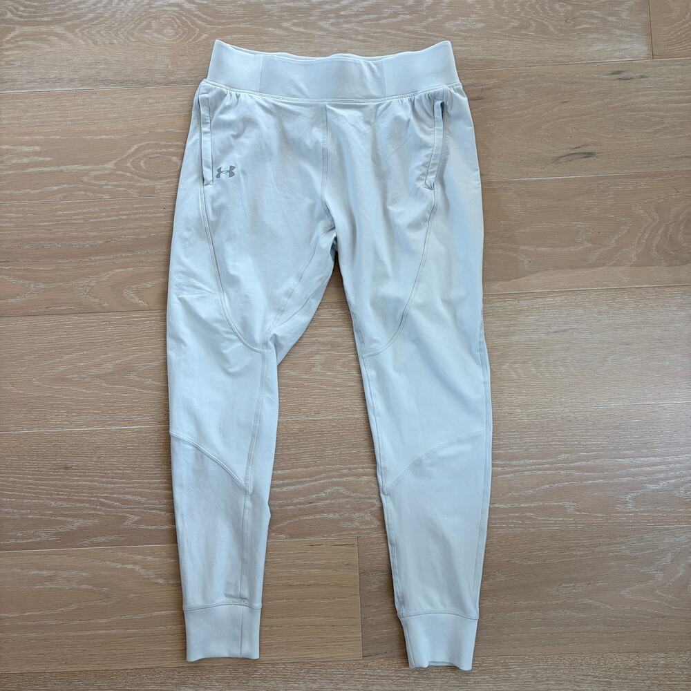 Under Armour Women's Qualifier Speedpocket Pants Halo Gray Reflective Medium